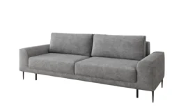 Designer 3 Sitzer Sofa Bloom in Cord mit Schlaffunktion und Stauraum