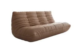 Designer 3 Sitzer Sofa Calmo in Echtleder