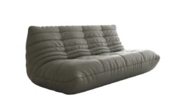 Designer 3 Sitzer Sofa Calmo in Echtleder