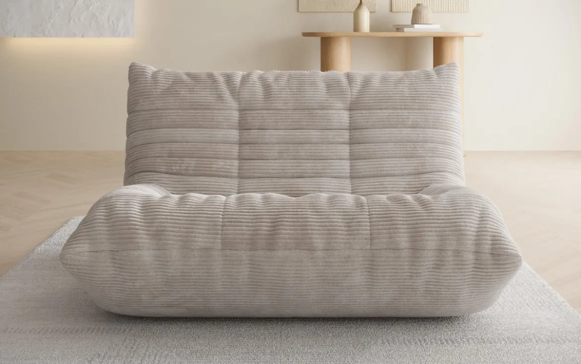 Designer 2 Sitzer Sofa Calmo in Cord