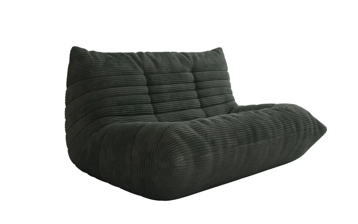 Designer 2 Sitzer Sofa Calmo in Cord