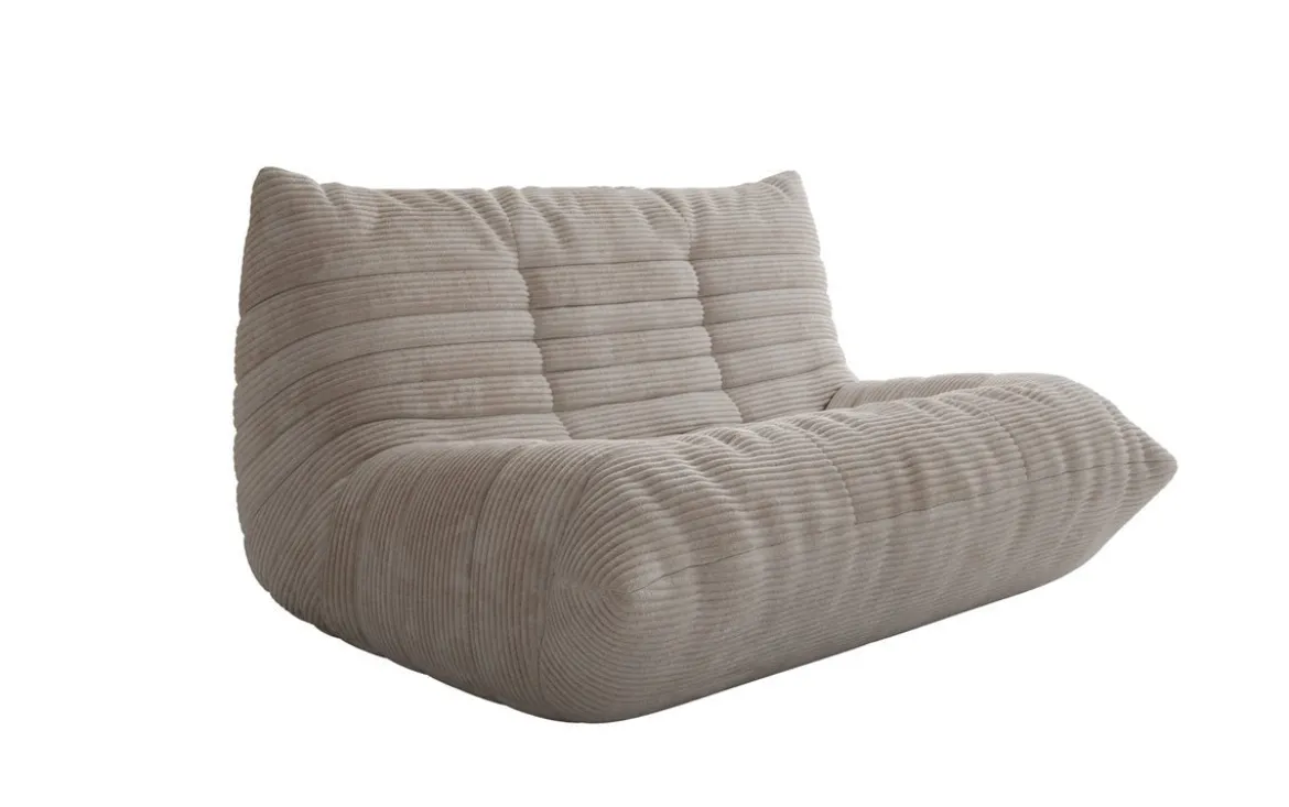 Designer 2 Sitzer Sofa Calmo in Cord