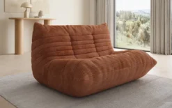 Designer 2 Sitzer Sofa Calmo in Cord