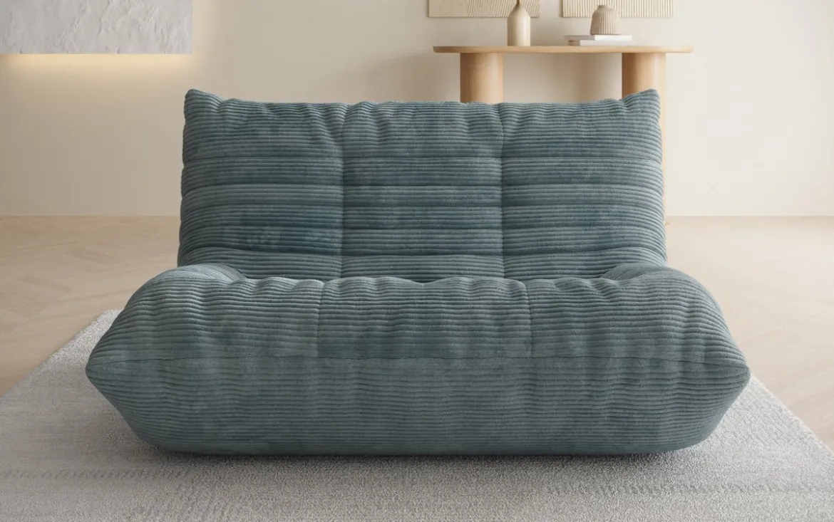Designer 2 Sitzer Sofa Calmo in Cord