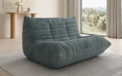 Designer 2 Sitzer Sofa Calmo in Cord