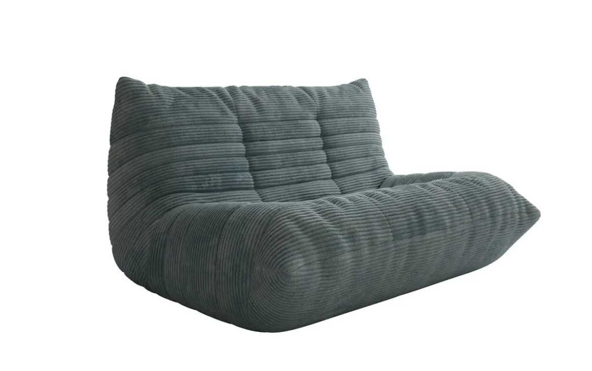 Designer 2 Sitzer Sofa Calmo in Cord