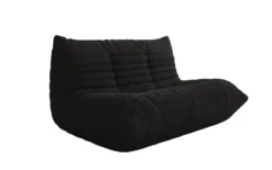 Designer 2 Sitzer Sofa Calmo in Teddy Bouclé