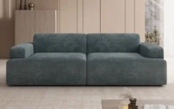 Designer 3 Sitzer Sofa Monza in Cord