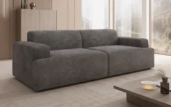 Designer 3 Sitzer Sofa Monza in Cord