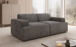 Designer 2 Sitzer Sofa Monza in Cord