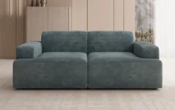 Designer 2 Sitzer Sofa Monza in Cord