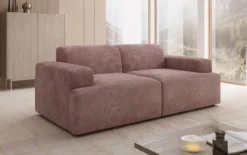 Designer 2 Sitzer Sofa Monza in Cord