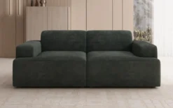 Designer 2 Sitzer Sofa Monza in Cord