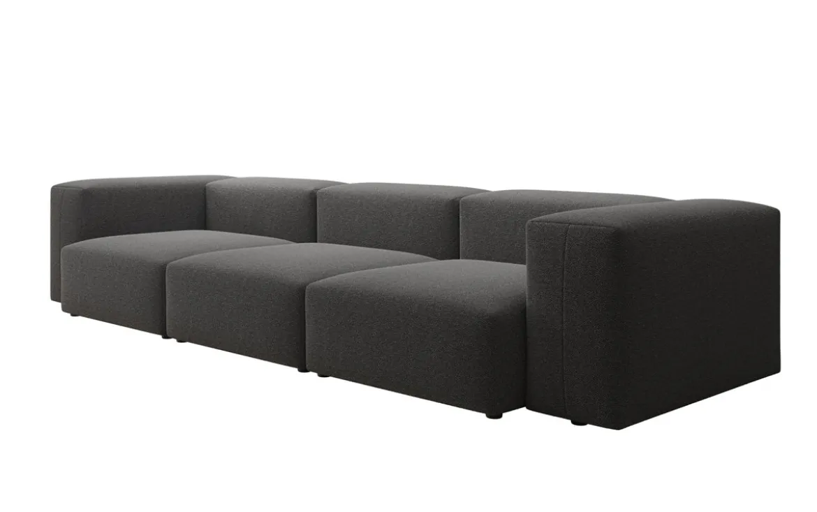 Designer 3 Sitzer Sofa Snug in Bouclé