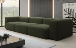 Designer 3 Sitzer Sofa Snug in Bouclé