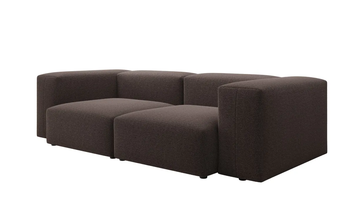 Designer 2 Sitzer Sofa Snug in Bouclé
