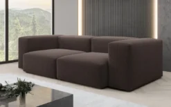 Designer 2 Sitzer Sofa Snug in Bouclé