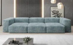 Designer 3 Sitzer Sofa Snug in Cord