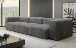 Designer 3 Sitzer Sofa Snug in Cord