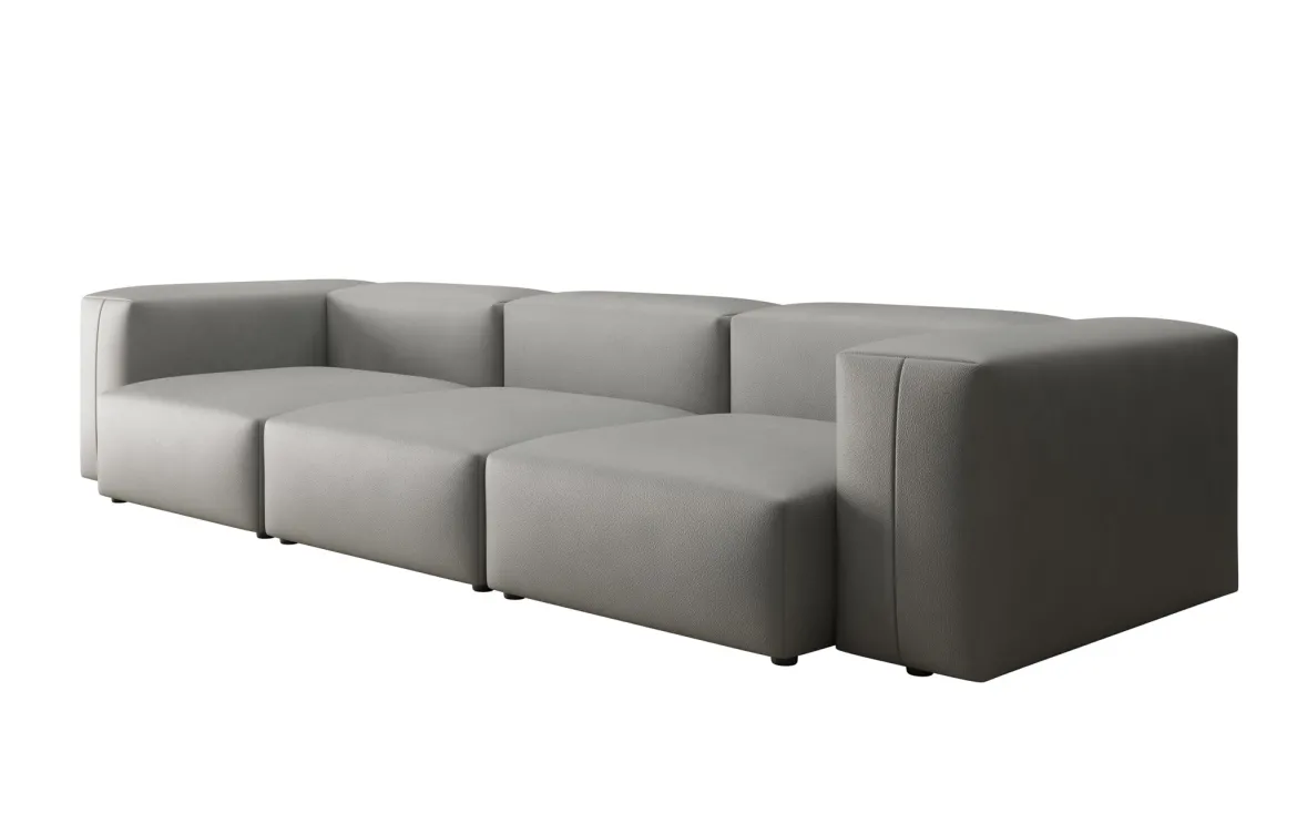Designer 3 Sitzer Sofa Snug in Echtleder