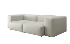 Designer 2 Sitzer Sofa Snug in Echtleder