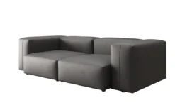 Designer 2 Sitzer Sofa Snug in Echtleder