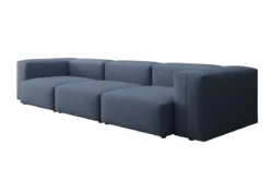 Designer 3 Sitzer Sofa Snug in Stoff