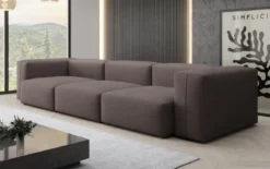 Designer 3 Sitzer Sofa Snug in Stoff