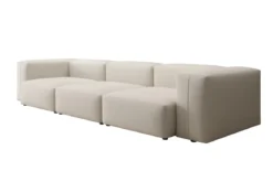Designer 3 Sitzer Sofa Snug in Stoff
