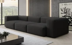 Designer 3 Sitzer Sofa Snug in Stoff