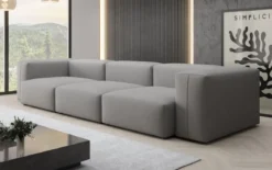 Designer 3 Sitzer Sofa Snug in Stoff