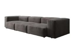 Designer 3 Sitzer Sofa Snug in Samt