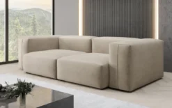 Designer 2 Sitzer Sofa Snug in Samt