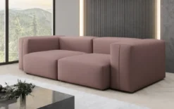 Designer 2 Sitzer Sofa Snug in Stoff
