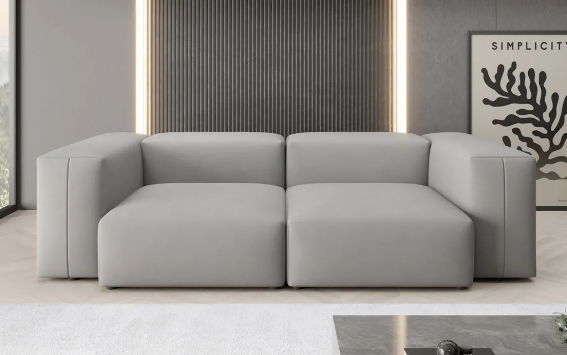 Designer 2 Sitzer Sofa Snug in Stoff