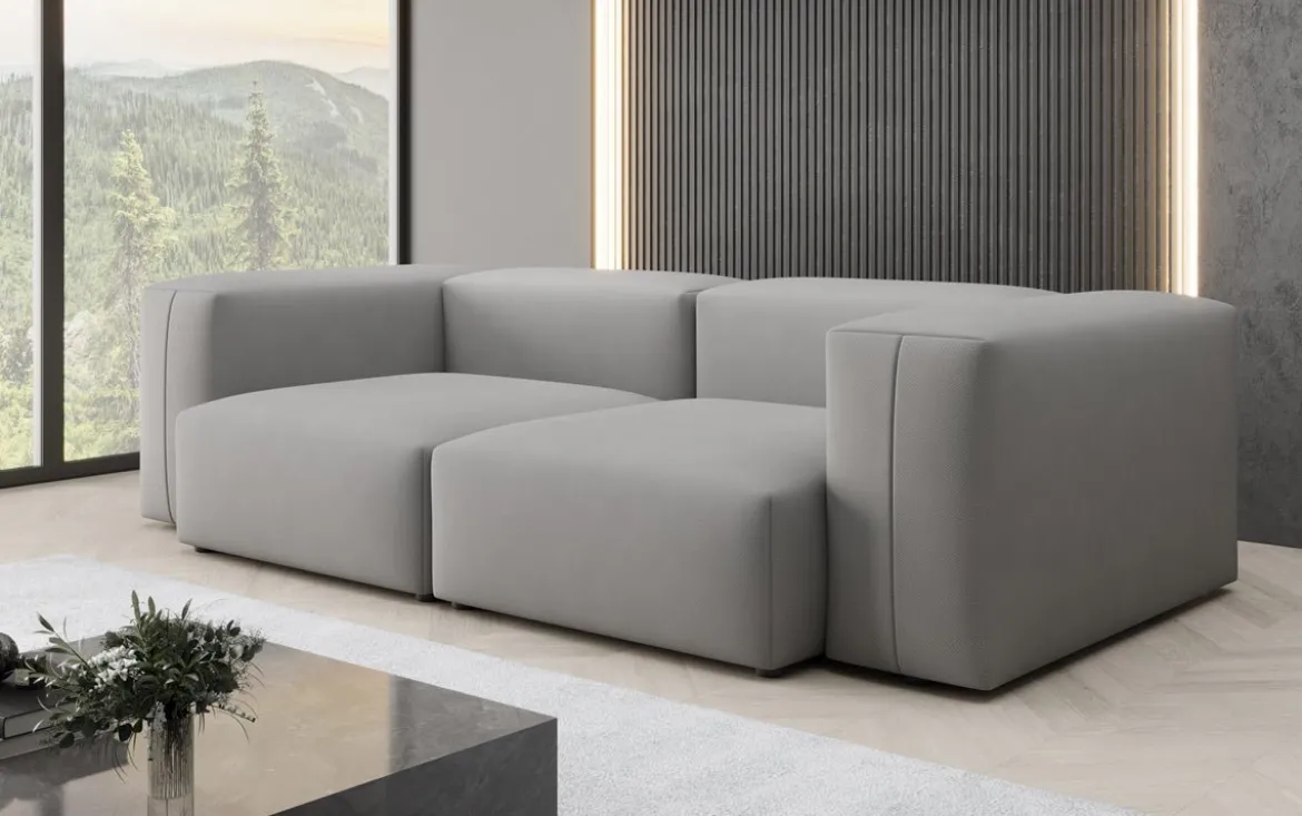 Designer 2 Sitzer Sofa Snug in Stoff