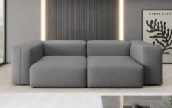 Designer 2 Sitzer Sofa Snug in Stoff