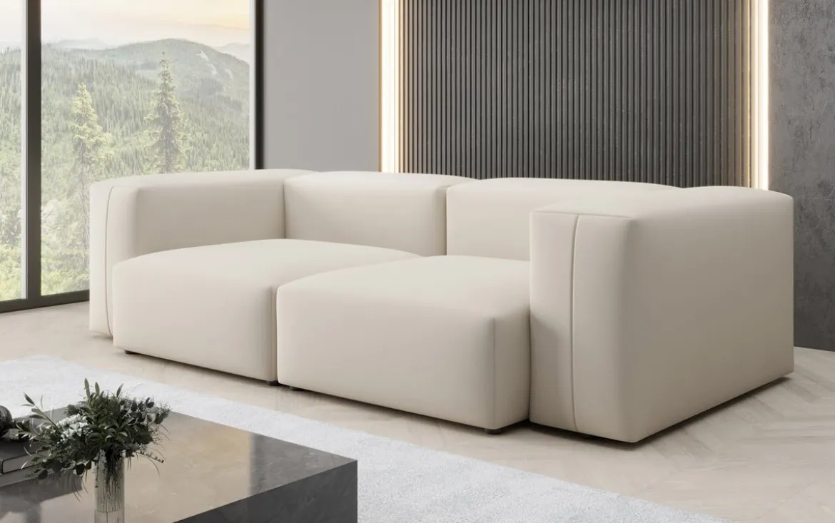 Designer 2 Sitzer Sofa Snug in Stoff
