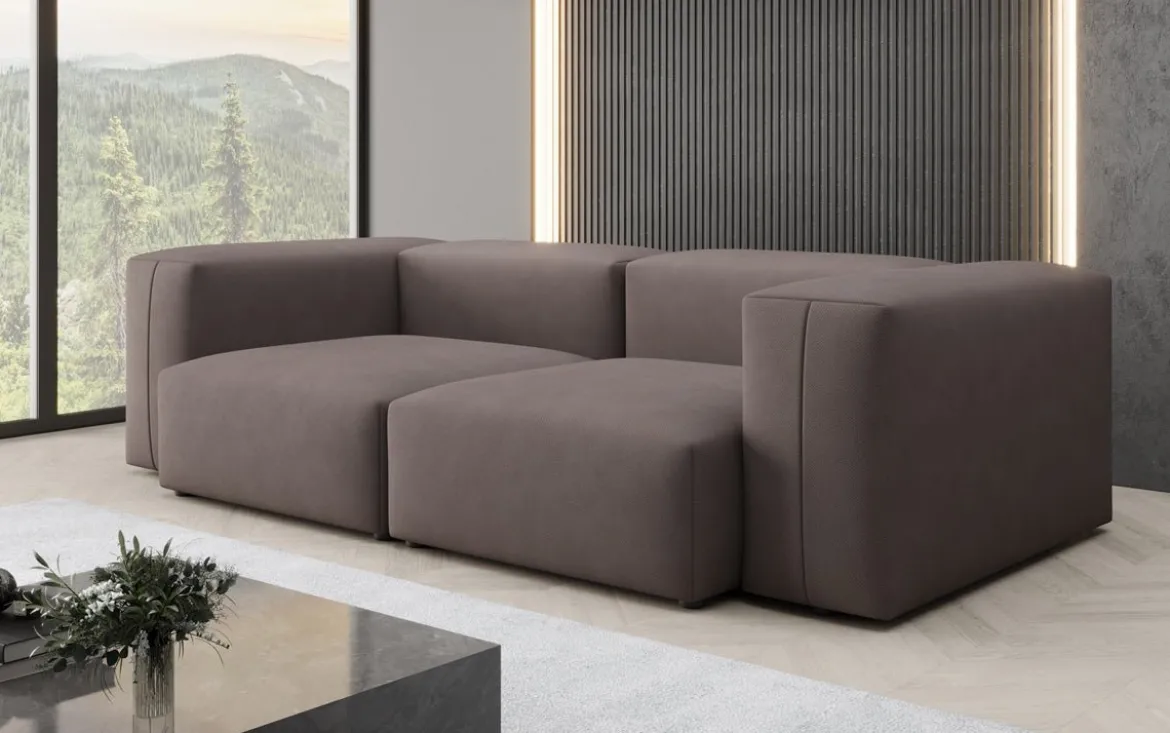 Designer 2 Sitzer Sofa Snug in Stoff