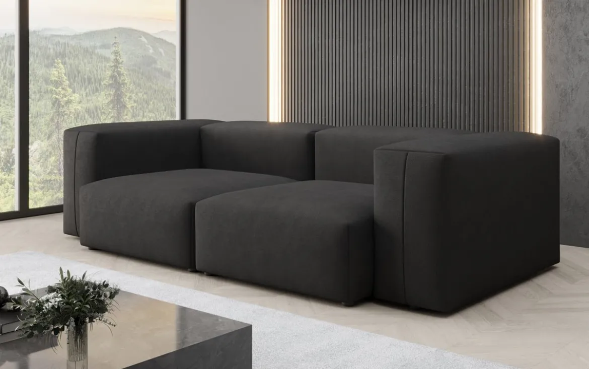 Designer 2 Sitzer Sofa Snug in Stoff