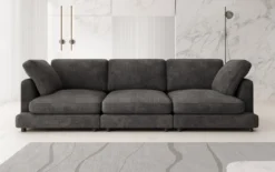 Designer 3 Sitzer Sofa Thalessa in Cord