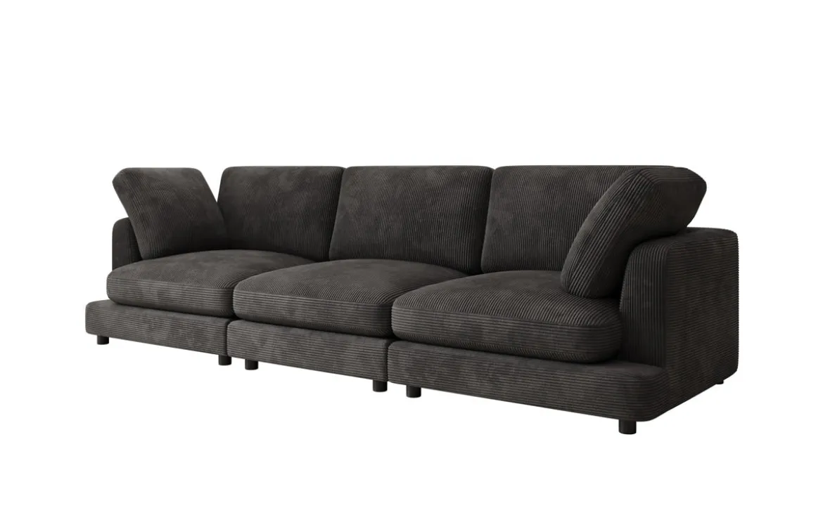 Designer 3 Sitzer Sofa Thalessa in Cord