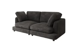 Designer 2 Sitzer Sofa Thalessa in Cord