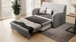 Designer Sofa Arian mit Schlaffunktion und Stauraum