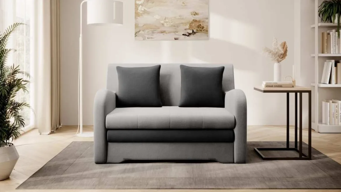 Designer Sofa Arian mit Schlaffunktion und Stauraum