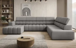 Designer Sofa Aurora Maxi mit elektrischer Sitzerweiterung