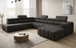 Designer Sofa Aurora Maxi mit elektrischer Sitzerweiterung