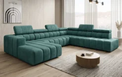 Designer Sofa Aurora Maxi mit elektrischer Sitzerweiterung