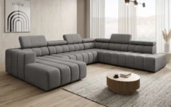 Designer Sofa Aurora Maxi mit elektrischer Sitzerweiterung