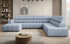 Designer Sofa Aurora Maxi mit elektrischer Sitzerweiterung